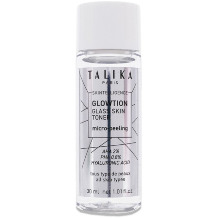 Talika Skin Intelligence Glowtion Glass Skin Toner Micropeeling Lotion Alle Huidtypes 30ml