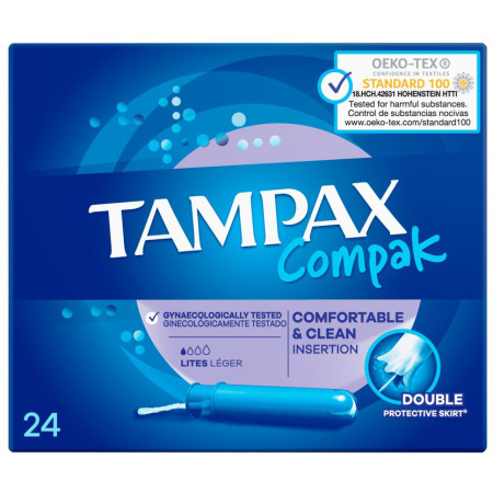 Tampax Compak Lites 24 Tampons