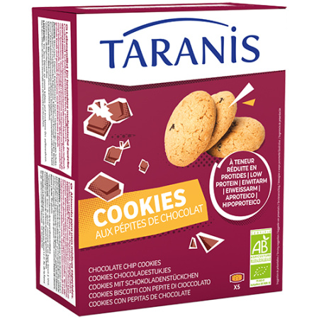 Taranis Koekjes Chocoladestukjes 5x2 160g