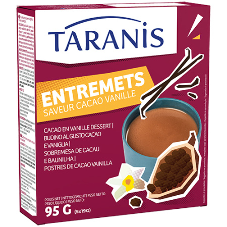 Taranis Nagerecht Cacao Vanille Smaak 5x19g