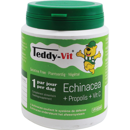 Teddy-Vit Kids Echinacea + Propolis + Vitamine C 50 Beertjes