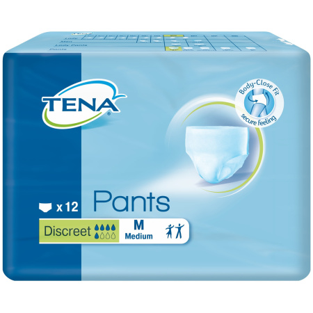 Tena Pants Discreet Medium 75-100cm Stuks 12 (792300)