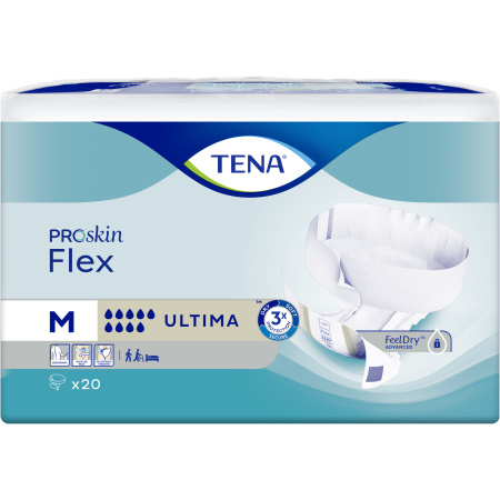 Tena ProSkin Flex Ultima M Flexibel Incontinentieverband Met Heupband 20 Stuks