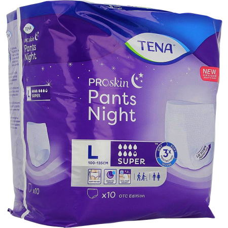 Tena Proskin Pants Night Super Large 10 Stuks