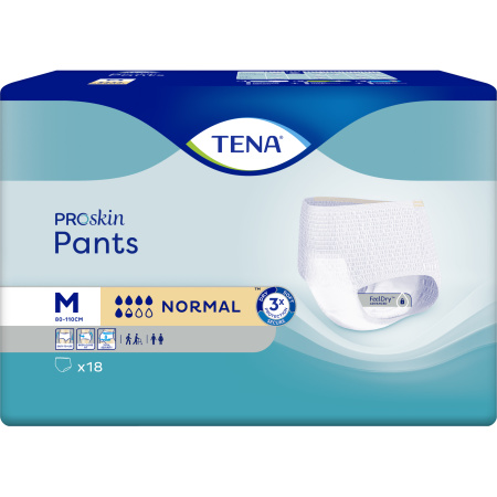 Tena ProSkin Pants Normal Medium Broekjes 18 Stuks