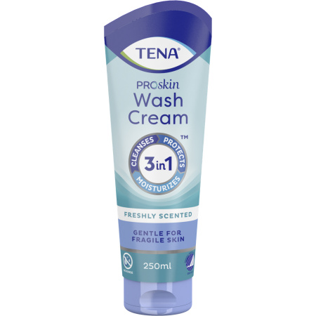 Tena ProSkin Washcream Wascrème Kwetsbare Oudere Huid 250ml