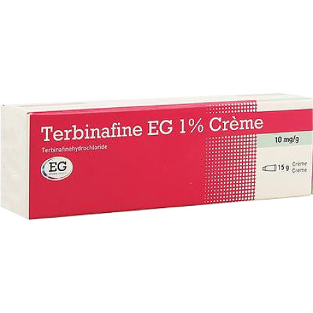 Terbinafine EG 1% Schimmelwerende Crème 15g