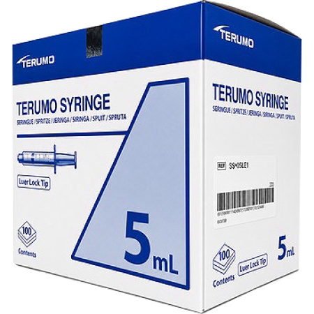 Terumo Luer Lock Spuit 5ml 1 Stuk
