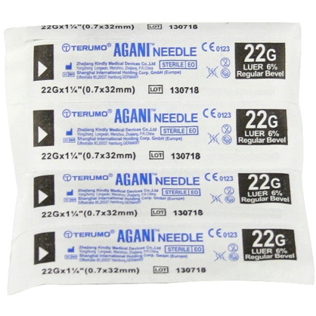 Terumo Naald Agani 22g 1 1/4Rb Zwart 1 Stuk