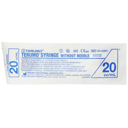 Terumo Wegwerpspuit 20ml Zonder Naald 1 Stuk