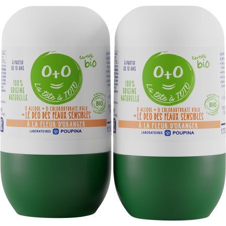 Tête À Toto Deodorant Voor Kinderen Oranjebloesem Gevoelige Huid Bio 2x50ml