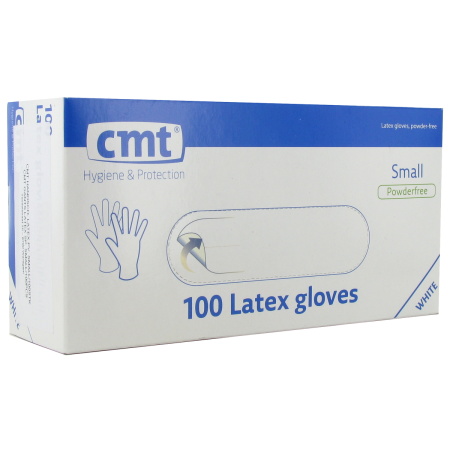 Texa Handschoenen Latex Wit PowderFree Small 100 Stuks