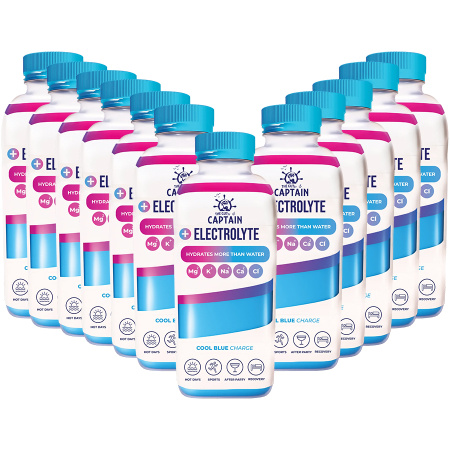 The Gutsy Captain Electrolyte Cool Blue 12x600ml