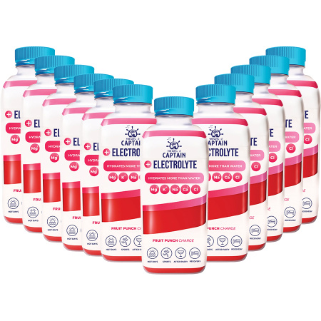 The Gutsy Captain Electrolyte Fruit Punch 12x600ml