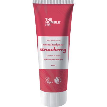 The Humble Co Kids Tandpasta Aardbei Tube 75ml