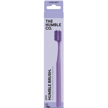 The Humble Co Plantaardige Tandenborstel 7K AD Soft Lila 1 Stuk