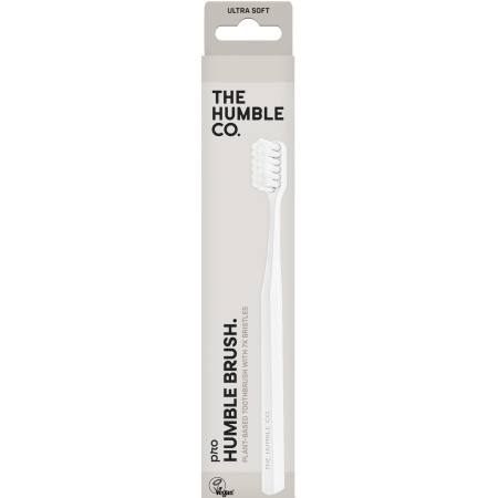 The Humble Co Plantaardige Tandenborstel 7K AD Soft Wit 1 Stuk
