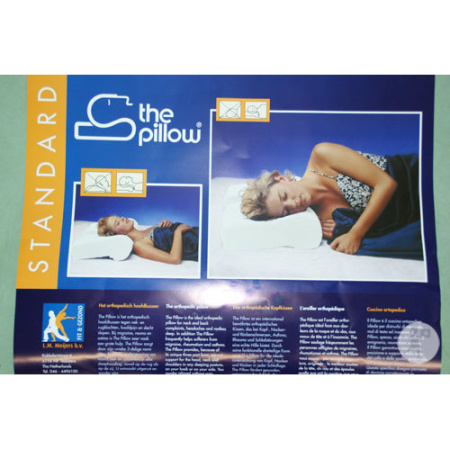 The Pillow Orthopedisch Hoofdkussen 63x36cm Normal/Standard 1 Stuk