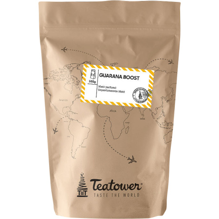 Teatower Guarana Boost Gearomatiseerde Maté Smaak Guarana Grapefruit 20 Theezakjes