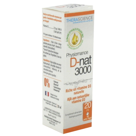 Therascience Physiomance D-nat 3000 Flacon 20ml (Phy342)