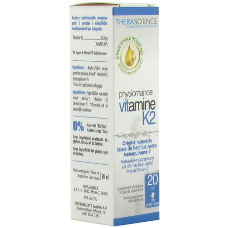 Therascience Physiomance Vitamine K2 Flacon 20ml (Phy291)