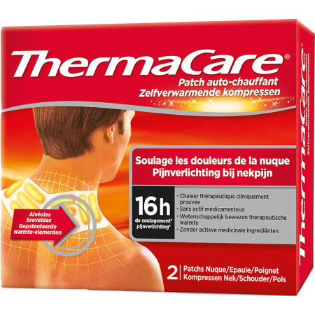 ThermaCare Warmtepleister Kompressen Pijnverlichting Bij Nekpijn 2 Stuks