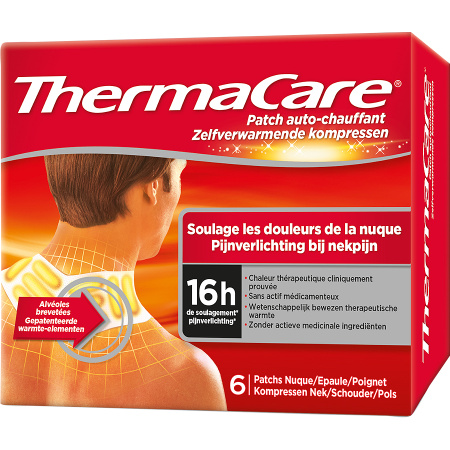 Thermacare Warmtepleister Patch Nek-Schouder-Pols Pijn 6 Kompressen