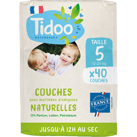Tidoo Eco-Gelabelde Babyluier 12-25kg