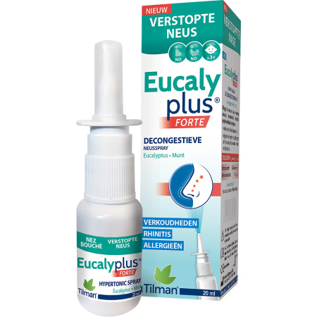 Tilman Eucalyplus Forte Decongestivum Neusspray Fles 20ml