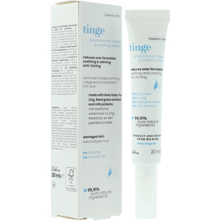 Tinge Advanced Herstellende En Verzachtende Crème Tube 20ml