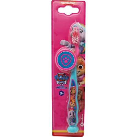Tinokou Ergonomische Tandenborstel Met Beschermkap Paw Patrol Skye 1 Stuk