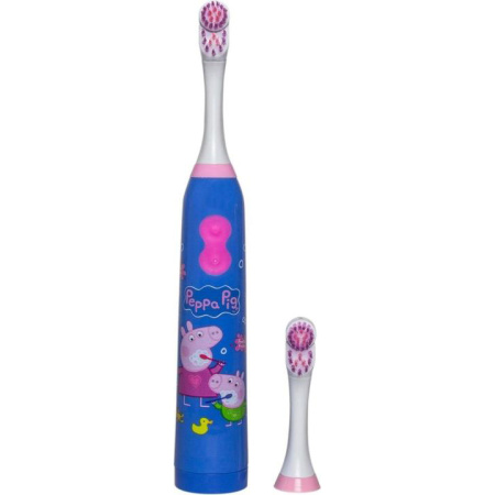Tinokou Sonische Elektrische Tandenborstel + Vervangende Opzetborstel Peppa Pig