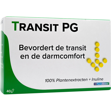 Transit Pg Pharmagenerix 40 Capsules