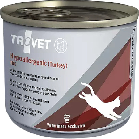 Trovet Hypoallergenic (Kalkoen-Rijst) TRD Kat 6x200g