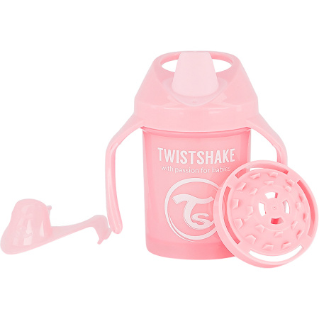 Twistshake Mini Beker 230ml Pastelroze 4+ Maanden 1 Stuk