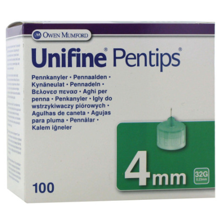 Unifine Pentips Pennaald 4mm 32g 100 Stuks (AN3541)