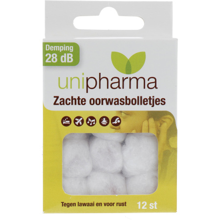 Unipharma Oordopjes 12 Stuks