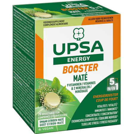 Upsa Energy Booster Maté 20 Tabletten