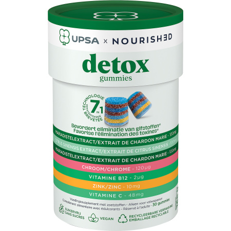 UPSA Nourished Detox 15x2 Gummies