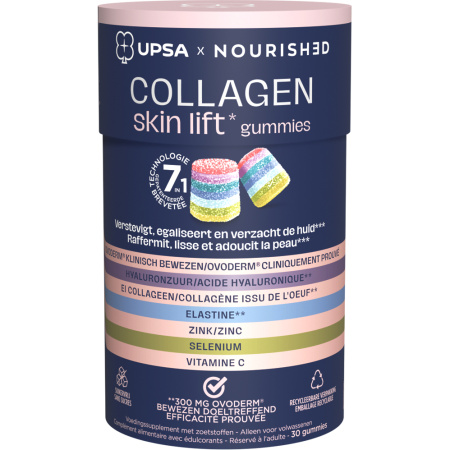 UPSA Nourished 7en1 Collageen Skin Lift 30 Gummies