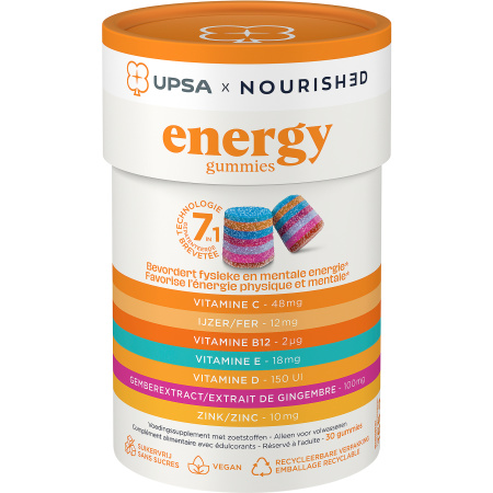 UPSA Nourished Energy 15x2 Gummies