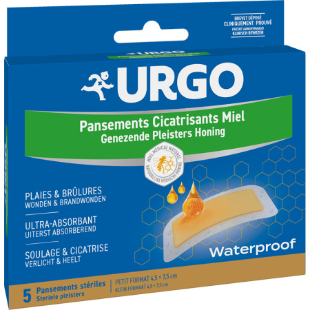 Urgo Genezende Pleisters Honing 5 Stuks