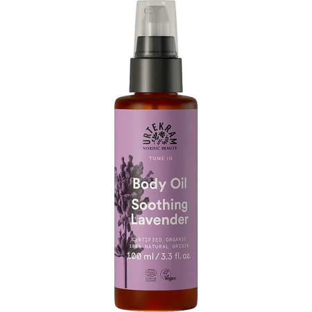 Urtekram Tune In Soothing Lavendel Lichaamsolie Fles 100ml
