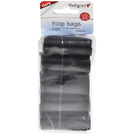 Vadigran Hygiënezakjes Zwart 10 Rollen