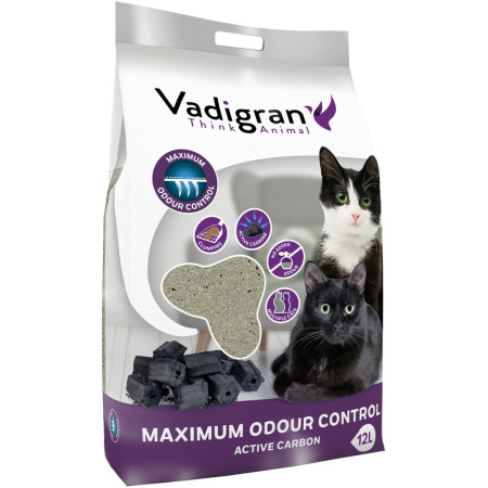 Vadigran Kattenbakvulling Bentoniet Maximale Geurbestrijding 12kg