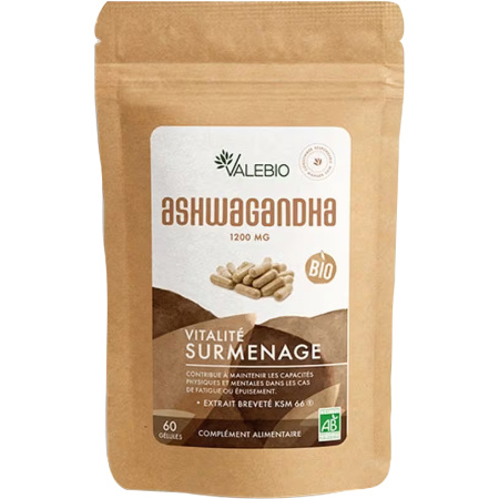 Valebio Ashwagandha Bio 60 Capsules