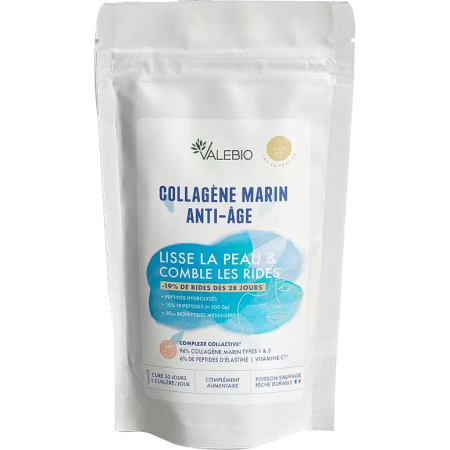 Valebio Marine Collageen En Elastine Perzik 180g
