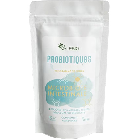 Valebio Probiotica/Prebiotica Spijsvertering/Immuniteit 30 Capsules