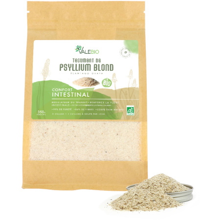 Valebio Psyllium Bio Vlies 350g