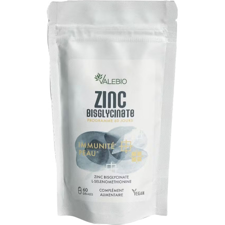 Valebio Zinkbisglycinaat 60 Capsules